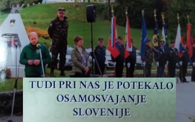 Svečana razglasitev rezultatov natečaja »Tudi pri nas je potekalo osamosvajanje Slovenije«